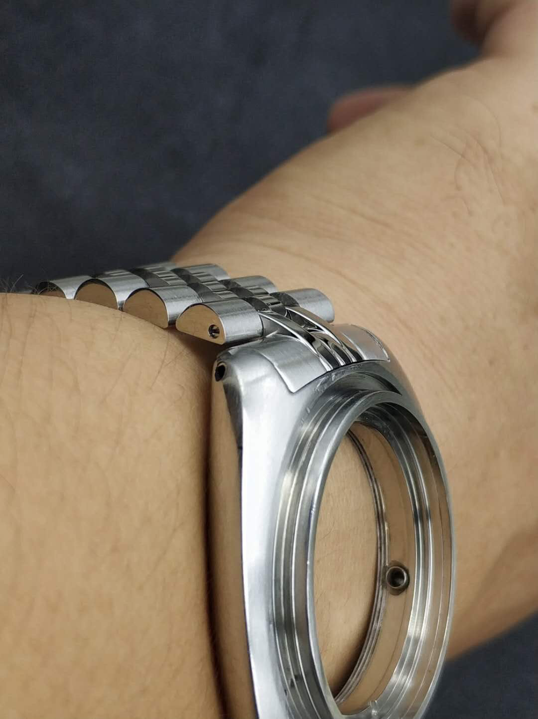 20 MM Diver Steel Oyster Jubilee Watch Band Bracelet Fits For Seiko SKX009  Black | eBay